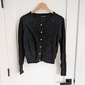 ✨4 for 12 Victoria's Secret Black Lace Cardigan Size Small
